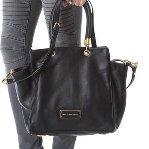 Marc Jacobs Black Too Hot To Handle Bentley Tote